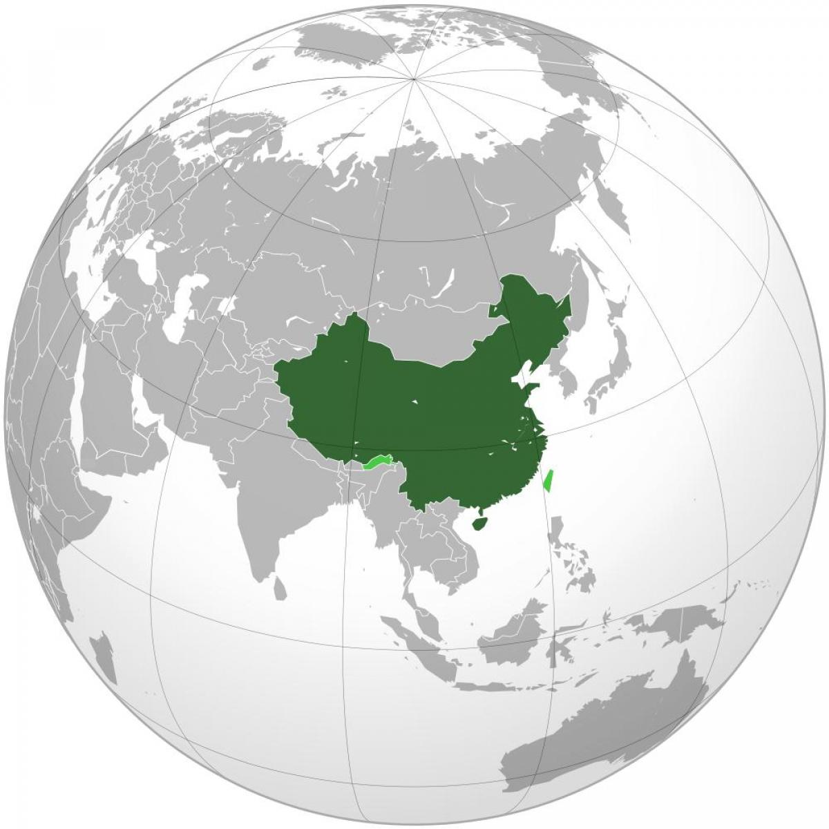 Кина мапата на светот