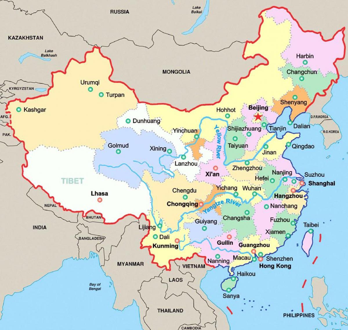 Кина на мапата