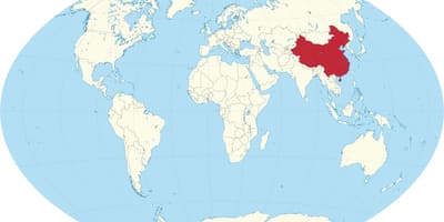 Кина во светската мапа