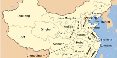 Мапата стан Кина