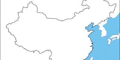 Кина празно мапа