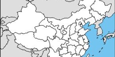 Празно мапата Кина