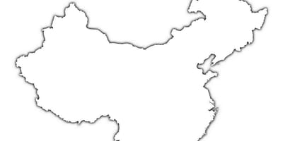 Преглед мапата Кина