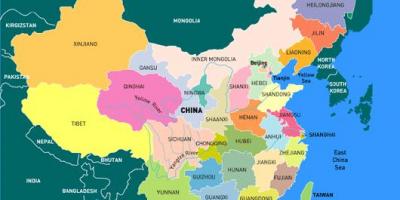 Кина мапата со провинции